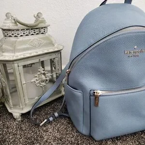 kate spade | Bags | Kate Spade Blue Backpack Minimalist  display picture 1